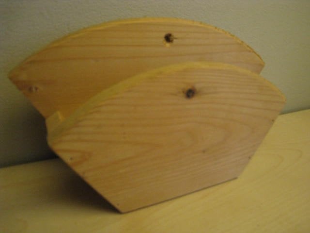 Houten houder voor Nr 4 koffiefilters, Ophalen