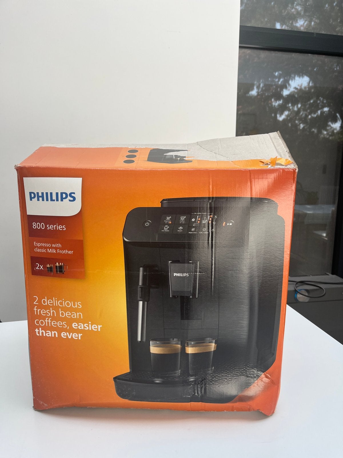 Philips 800 series NIEUW IN DOOS, Elektronische apparatuur, Koffiezetapparaten, Ophalen, Overige modellen, Gemalen koffie