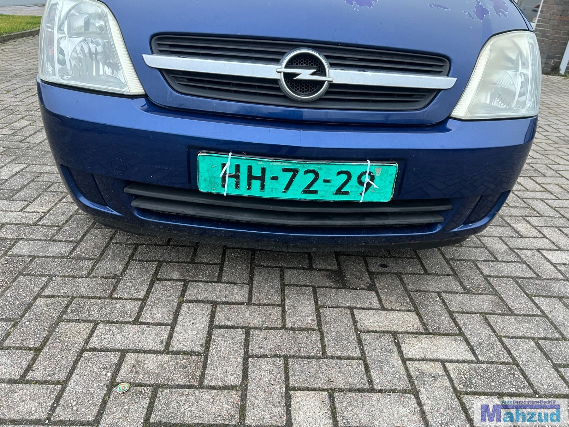 Pare-chocs avant bleu OPEL MERIVA A Z21B 2003-2010, Pare-chocs, Opel Automobile GmbH, Opel, Bahnhofsplatz 1
65423  Russelsheim am Main, DE