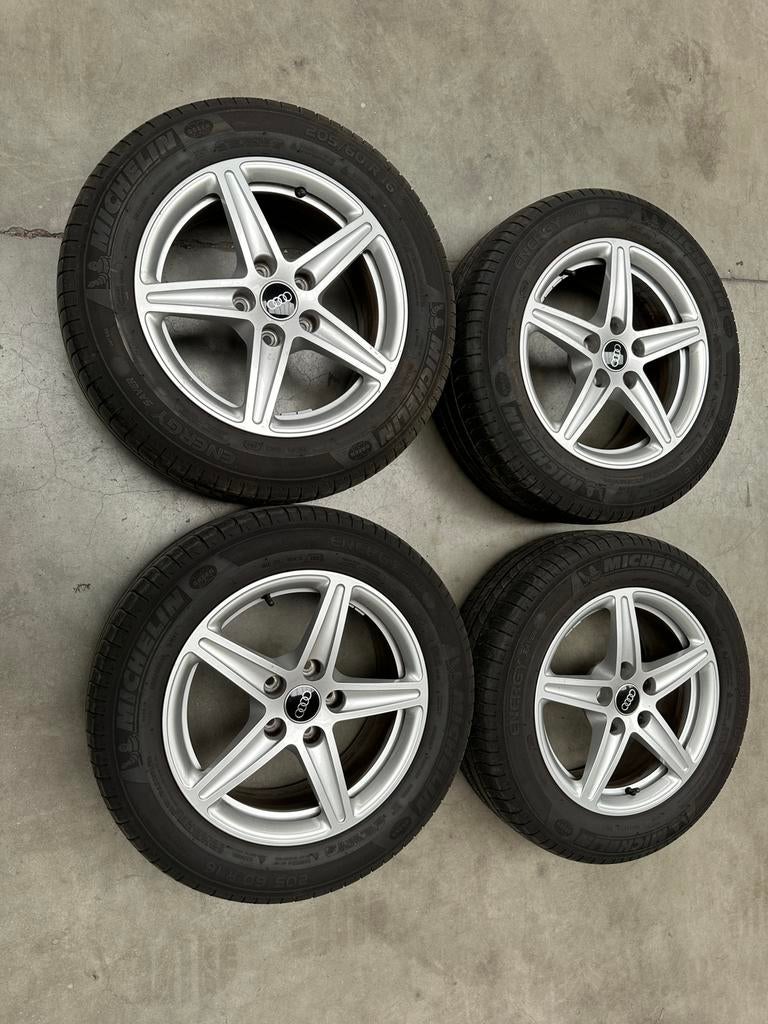 Velgen audi a4.geen schade, Auto-onderdelen, Ophalen, Velg(en)