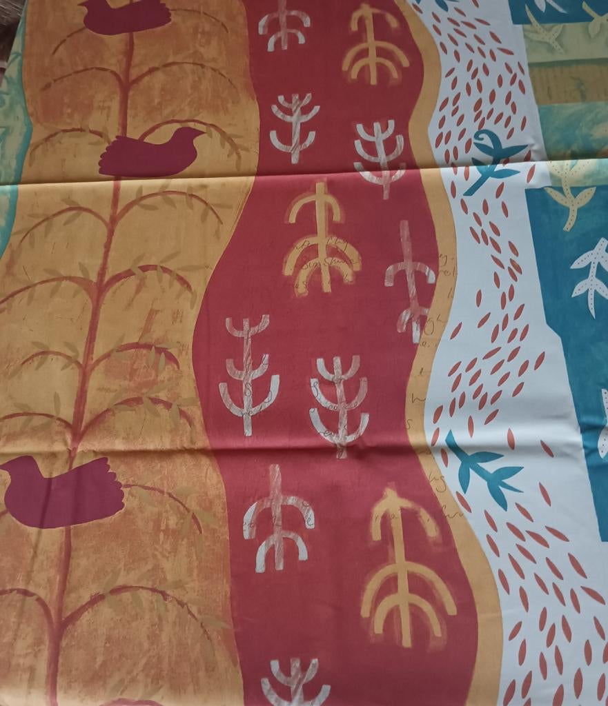 Tissu Heytens neuf, motif colombes, 12 m., Enlèvement ou Envoi, Coton