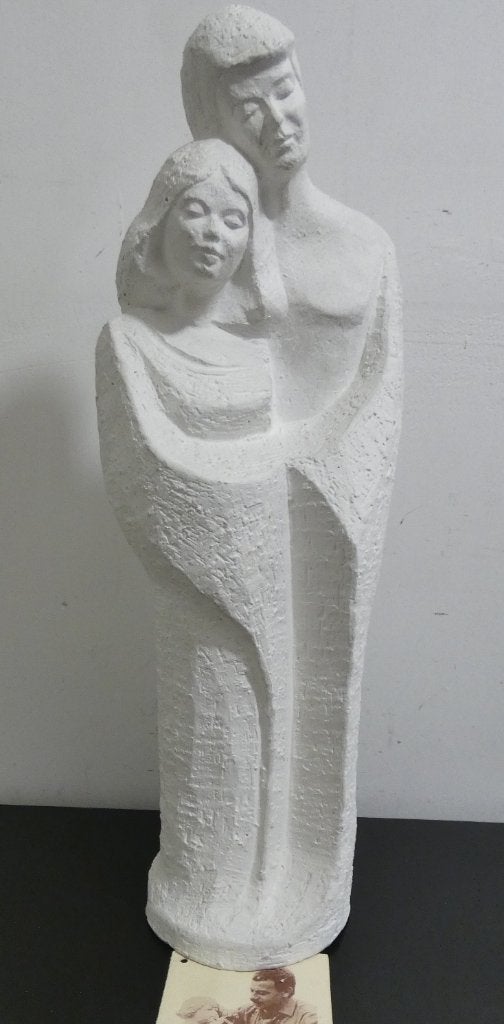 Kunstbeeld - Geert Kunen [1202], Antiek en Kunst, Ophalen of Verzenden, Beeld, Wit