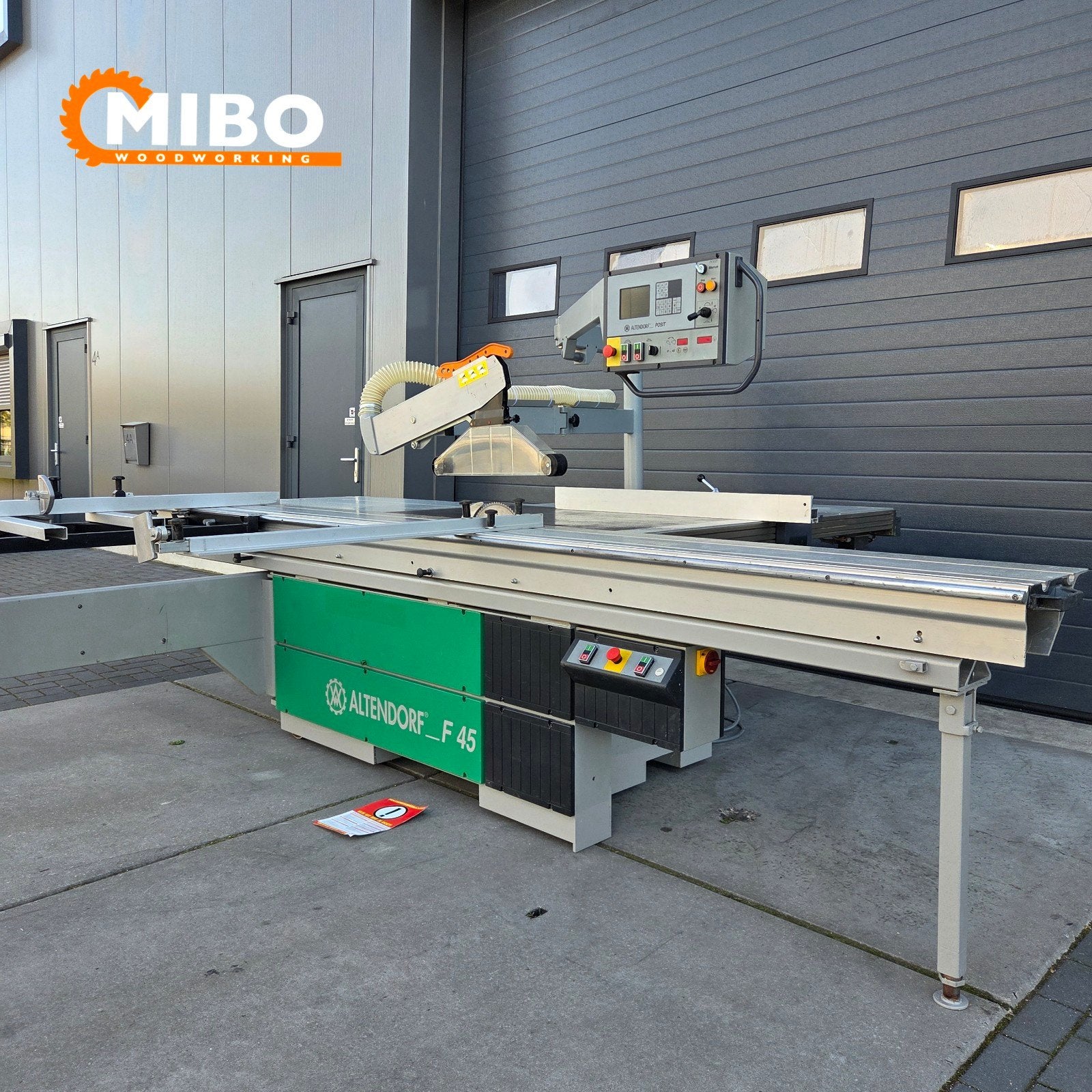 Altendorf F45 Formaatzaag 3800mm 3assen 2x220 of 380v, Ophalen of Verzenden