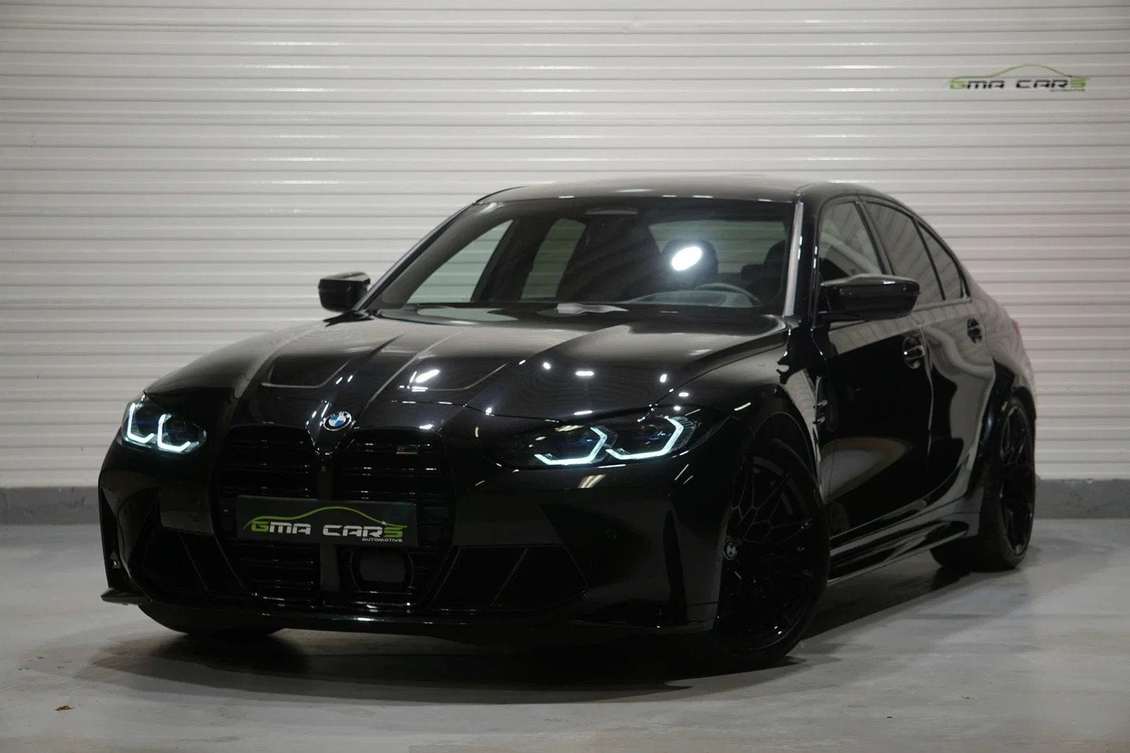 BMW M3 M3 3.0 AS Competition-Carbon Pack-BTW-360°Cam-Acc-Me, Auto's, Automaat, 4 deurs, 2993 cc, Zwart