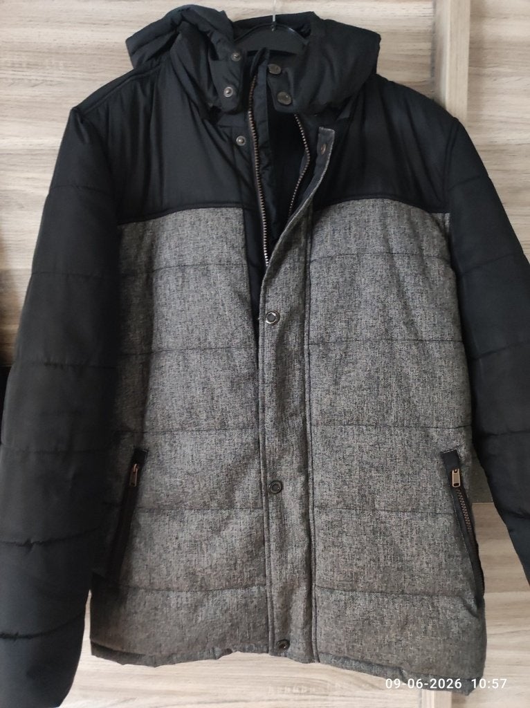 Winterjas met kap, Kleding | Heren, Ophalen of Verzenden, Zo goed als nieuw
