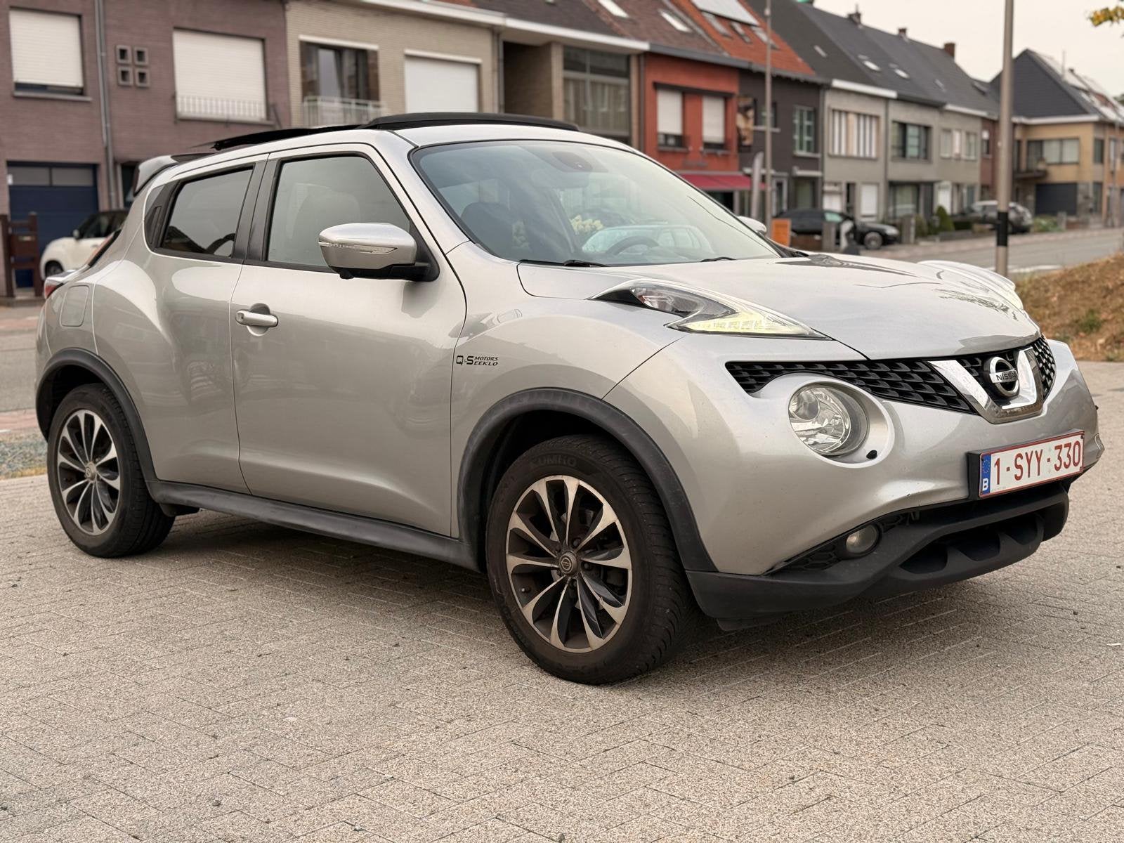 NISSAN JUKE / FULL OPTIE! / GEKEURD VVK!, Auto's, Nissan, Voorwielaandrijving, Dealer onderhouden, Leder, 5 deurs