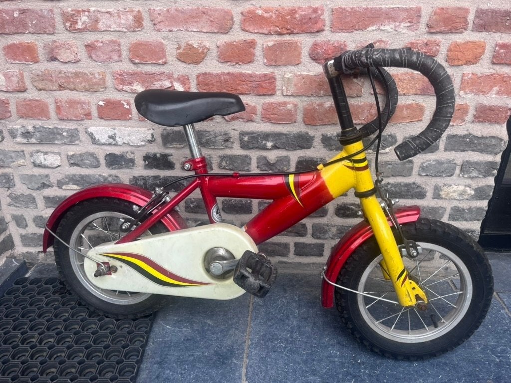 Kinderfietsje, Ophalen, Gebruikt, Velgrem, Minder dan 16 inch