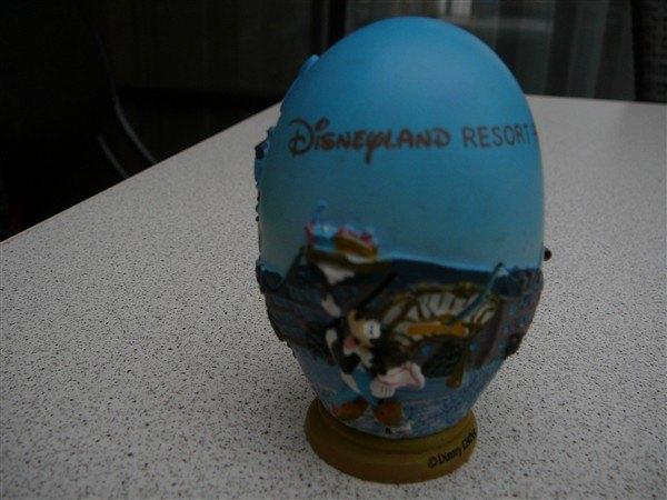 Stenen ei Disneyland Paris, Verzamelen, Ophalen, Mickey Mouse, Gebruikt, Beeldje of Figuurtje