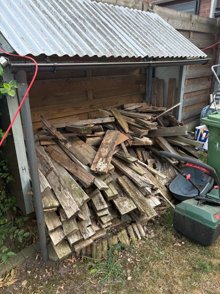 Brand hout, Minder dan 3 m³, Ophalen, Eikenhout, Blokken