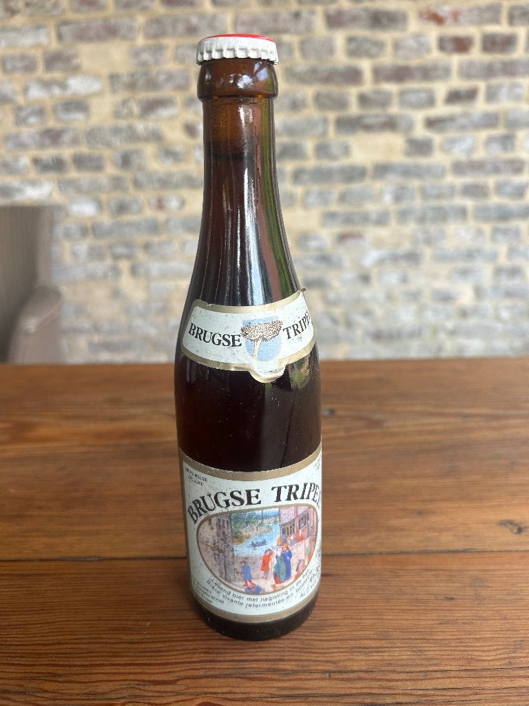 Date d'expiration du Brugse Tripel 1989, Collections, Marques de bière, Enlèvement ou Envoi