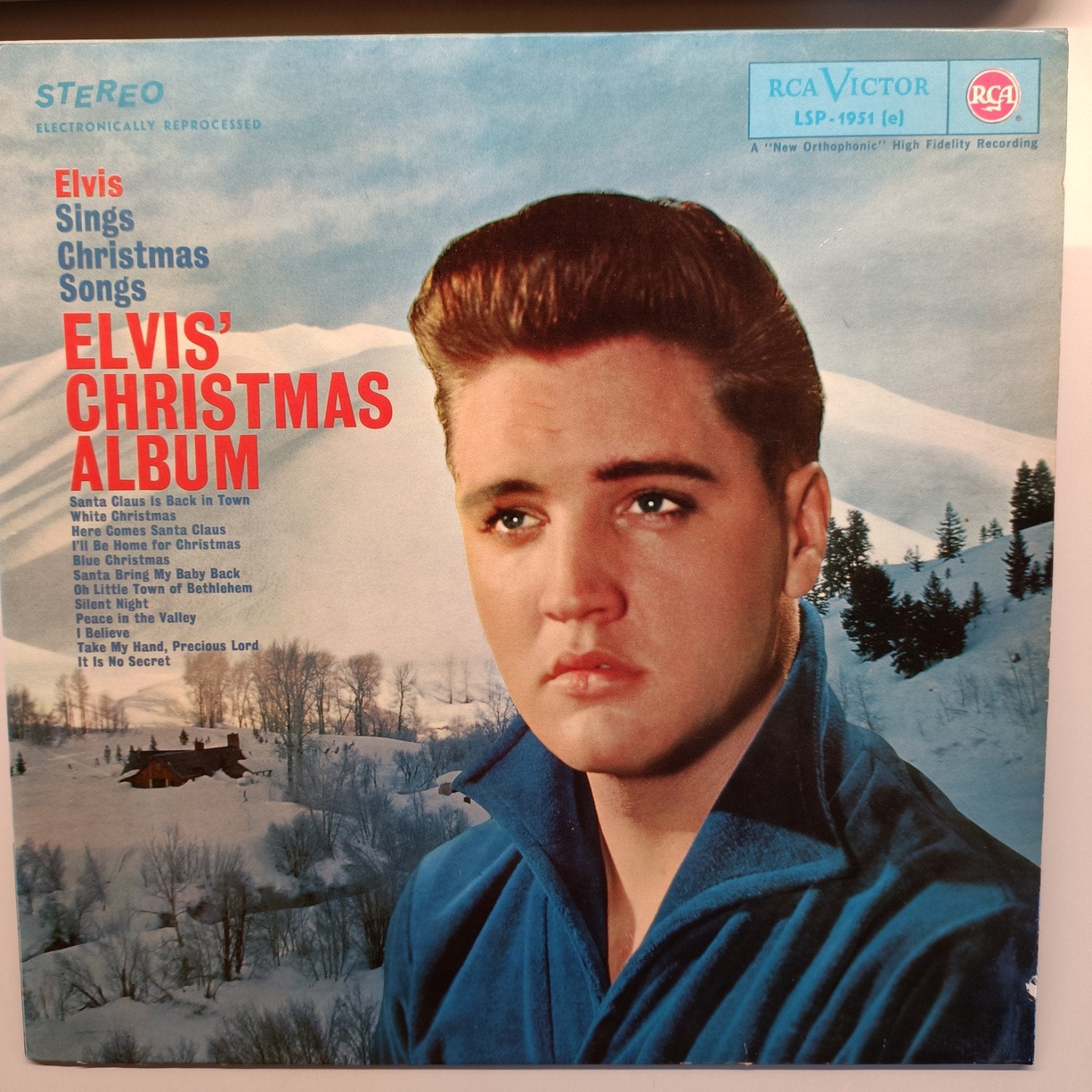 Lp Elvis Presley - Elvis' Christmas Album, Ophalen of Verzenden