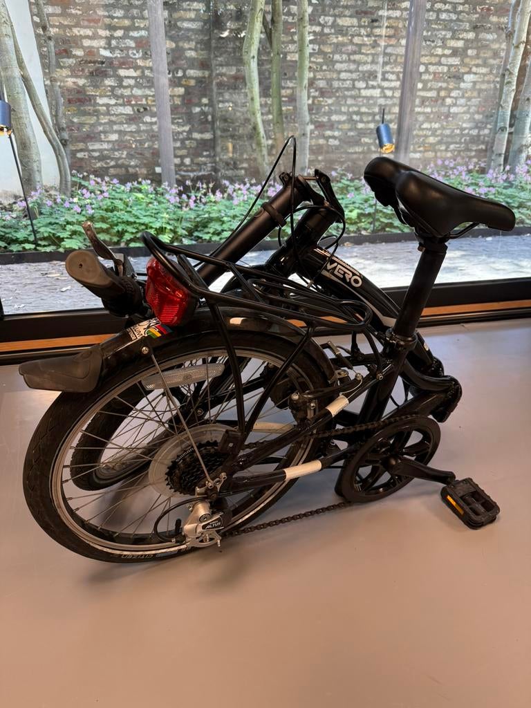 Plooifiets Vero, Zo goed als nieuw, Totaal opvouwbaar, Schijfrem, Ophalen