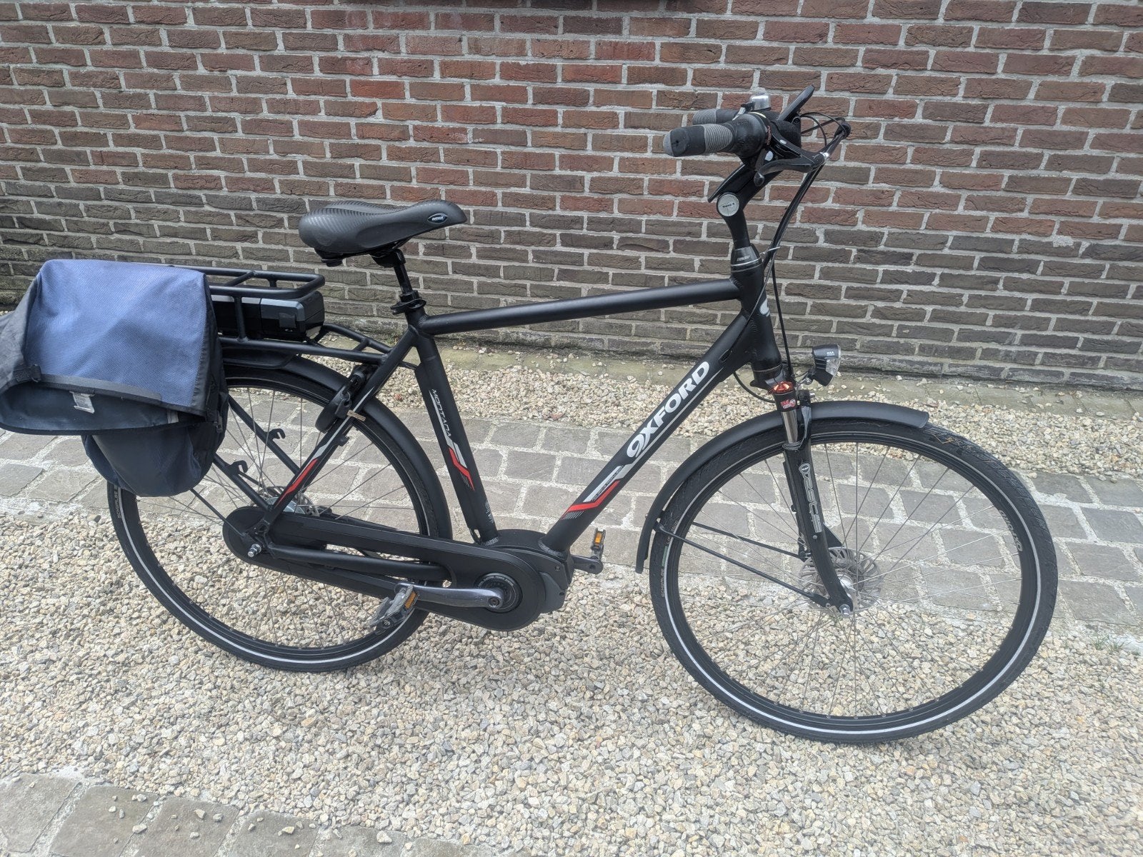 Elektrische fiets oxford, Ophalen