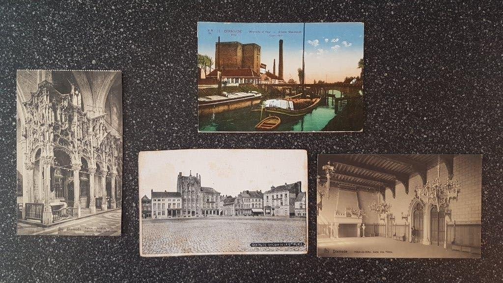 Diksmuide Dixmude ( 0,25 euro/ postkaart ), Verzamelen, Ophalen of Verzenden, West-Vlaanderen