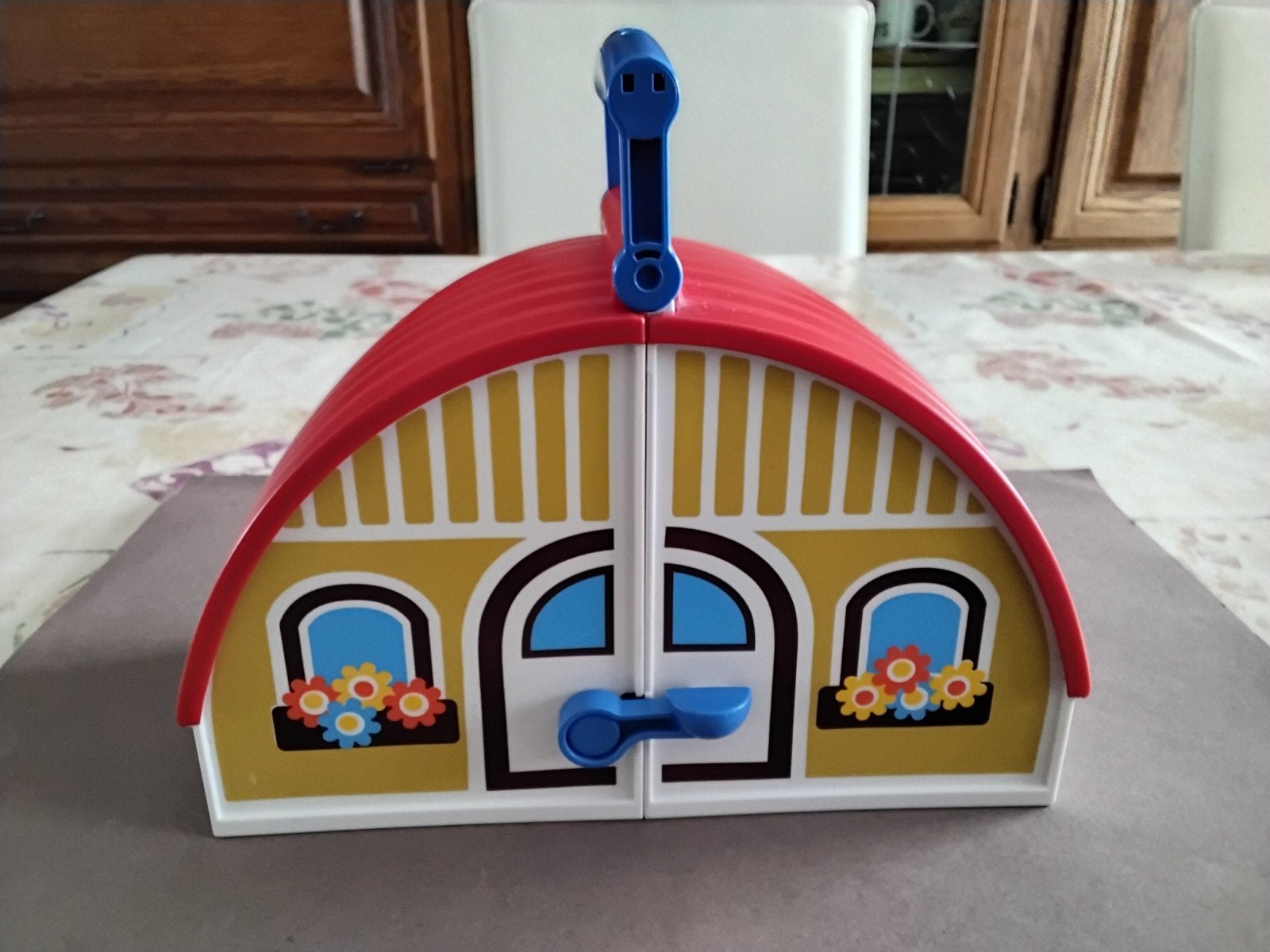 Draagbare manege, Ophalen