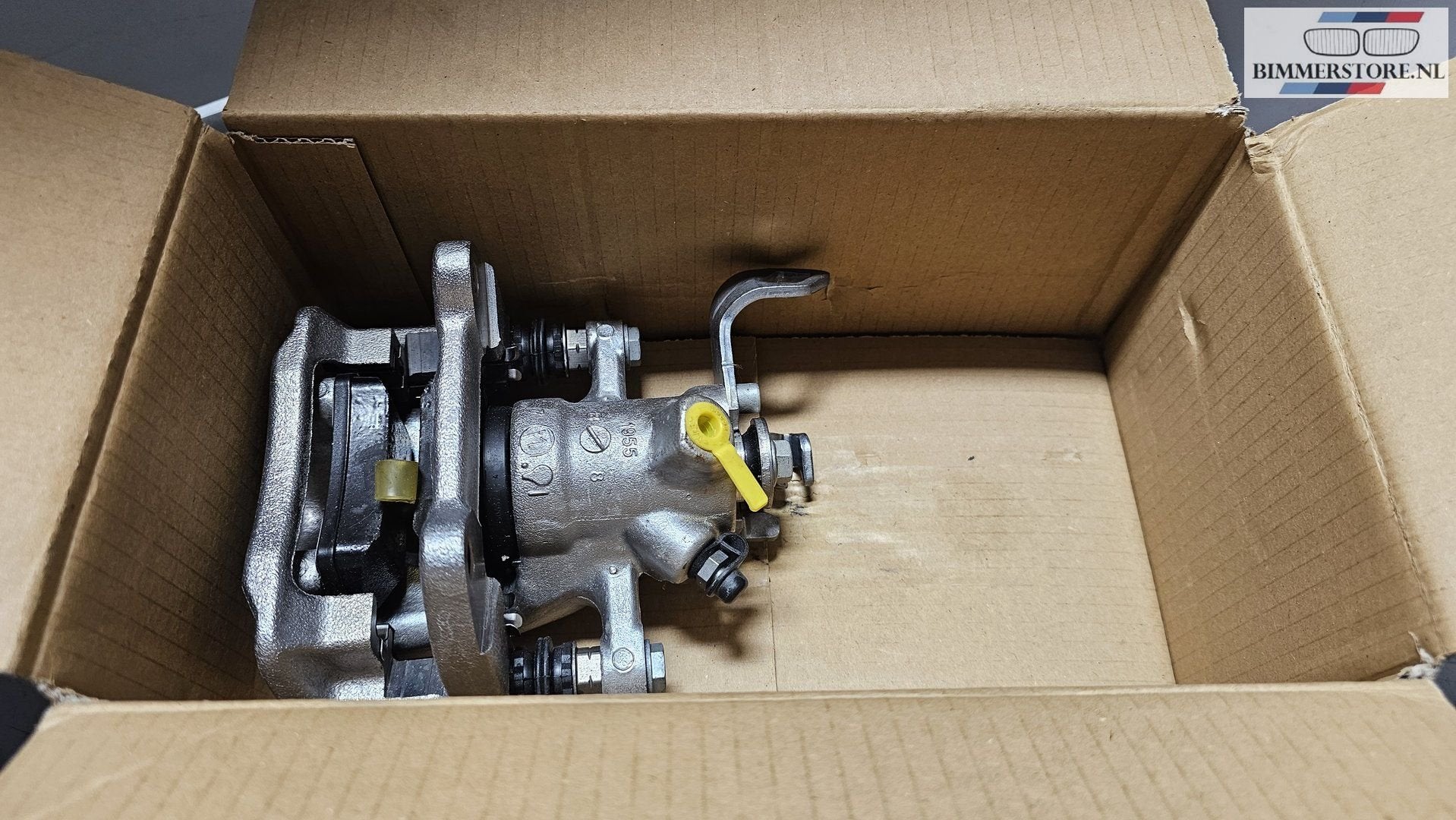 Remklauw links achter incl. remblokken  Mini R56 R55 R57 R58, -, -, Nieuw, Ophalen of Verzenden