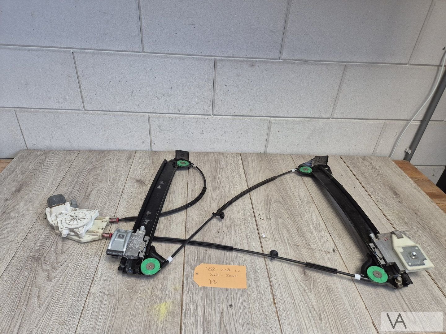 Nissan Micra cc 2005 - 2009 raammechaniek rechts voor €150, Gebruikt, -, -, Ophalen of Verzenden