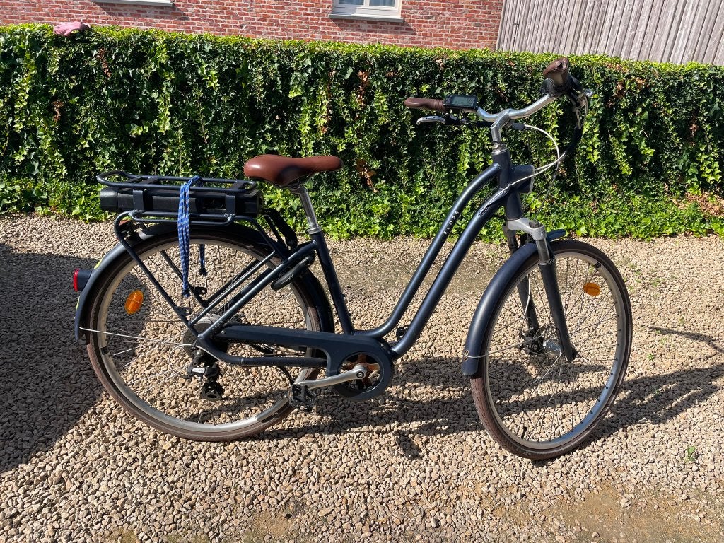 Elektrische damesfiets Elops laag frame - goede staat, Autres marques, 47 à 51 cm, Enlèvement, Utilisé