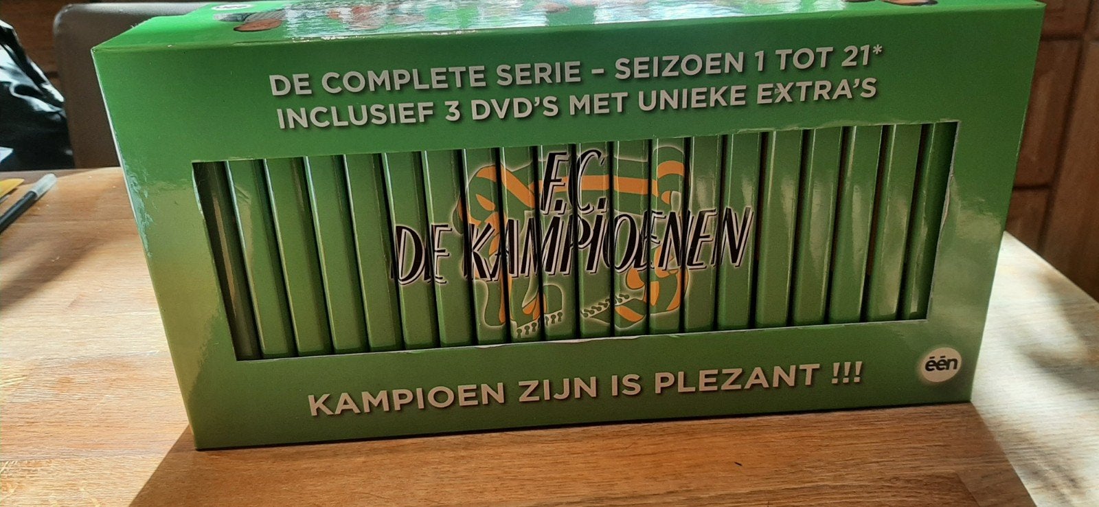 dvd fc de kampioenen 1tot 21 volledig, Cd's en Dvd's, Ophalen, Zo goed als nieuw, Nederlands, Complete serie