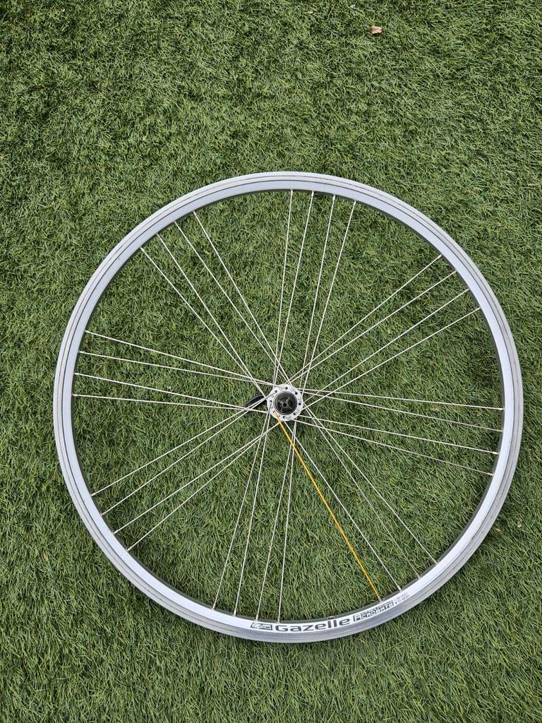 Voorwiel fiets, Fietsen en Brommers, Fietsonderdelen, Ophalen, Aluminium