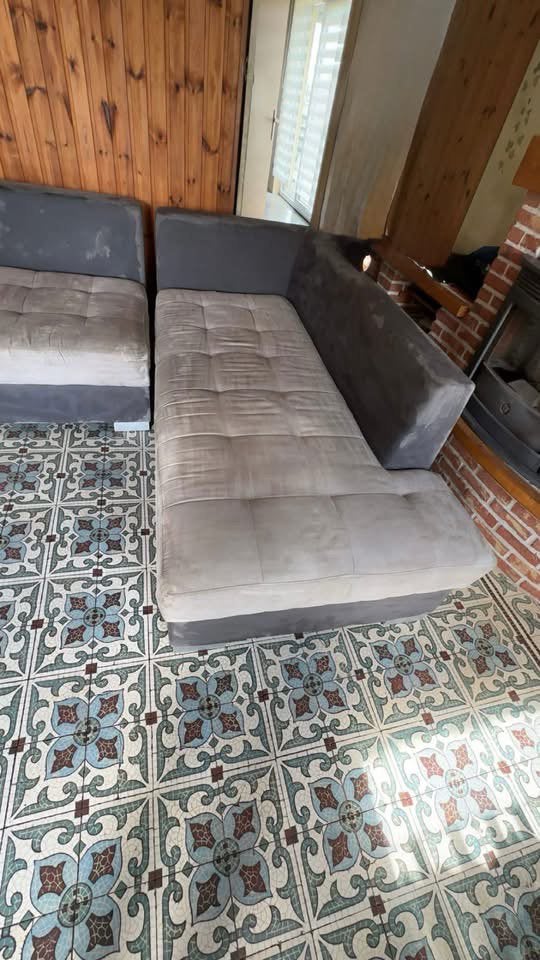 Canaper en L a vendre, Ophalen, Zo goed als nieuw
