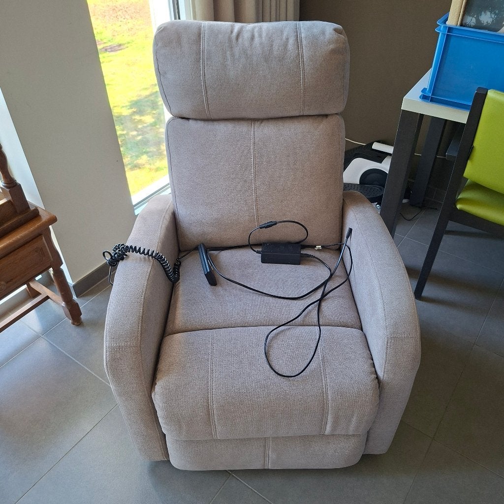 Relaxzetel en mini hometrainer, Huis en Inrichting, Ophalen, Overige materialen, Klassiek, 75 tot 100 cm