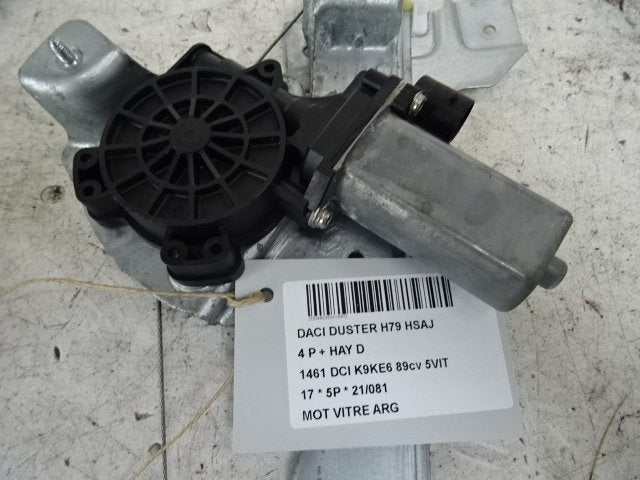 MOTEUR LEVE VITRE ELECTRIQUE ARRIÈRE GAUCHE Duster (HS), Utilisé, Arrière, Dacia