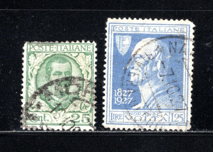 ITALIE Lot 1927 estampillé, Envoi, Affranchi