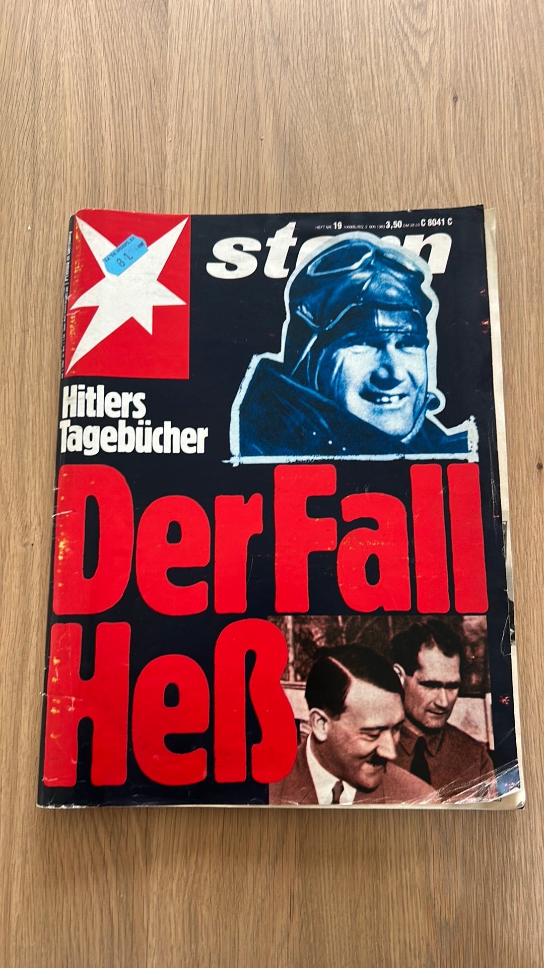 Stern – Mei 1983 – „Hitlers Tagebücher / Der Fall Heß“, Enlèvement ou Envoi, Comme neuf