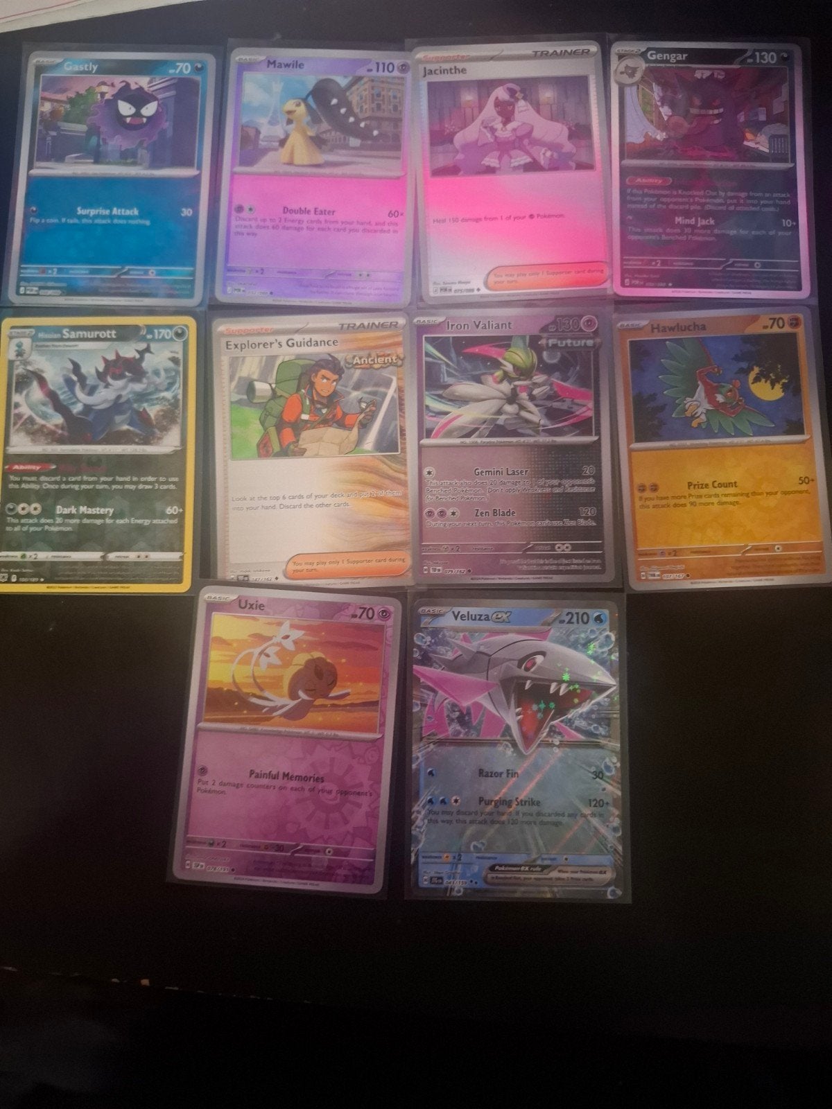 Pokemon bundel 10kaartjes holo/reverse holo, Ophalen