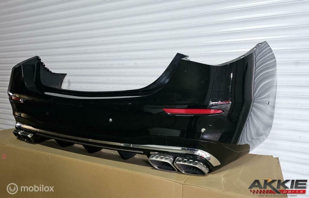 Mercedes S63 AMG bumper achter W223 2023 2024 A2238856501, Arrière, Utilisé, Enlèvement ou Envoi, Pare-chocs