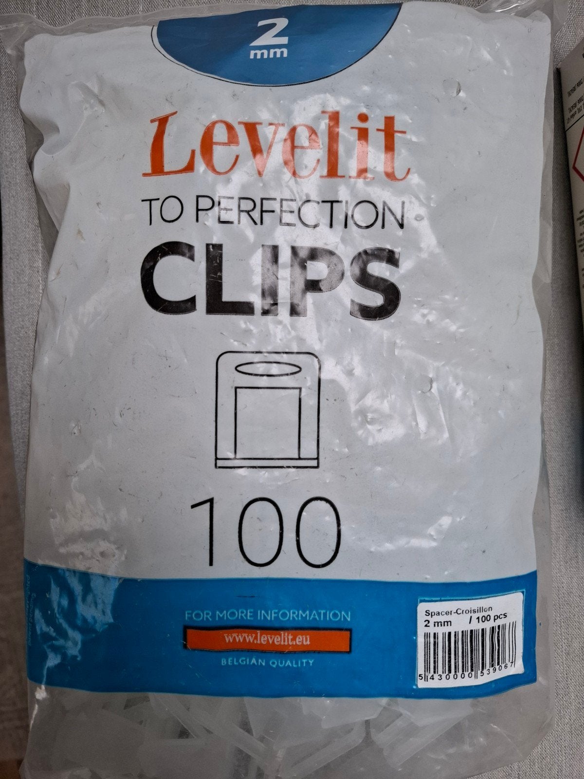 Clips de nivellement, Bricolage & Construction, Dalles & Carrelages, Enlèvement, Neuf