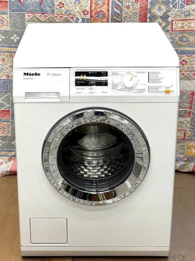Miele wasmachine 7kg A+++ 1400 zwieren, 1200 à 1600 tours, 6 à 8 kg, 85 à 90 cm, Comme neuf
