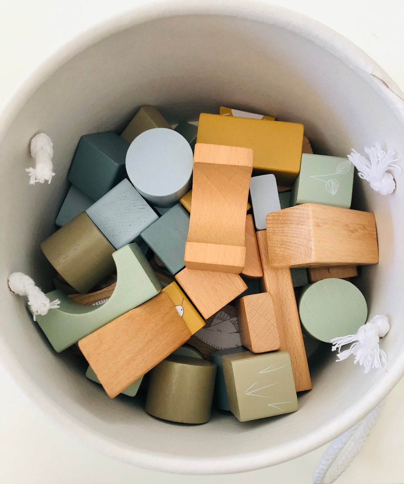 Building blocks Little Dutch, Kinderen en Baby's, Speelgoed | Houten speelgoed, Ophalen, Zo goed als nieuw