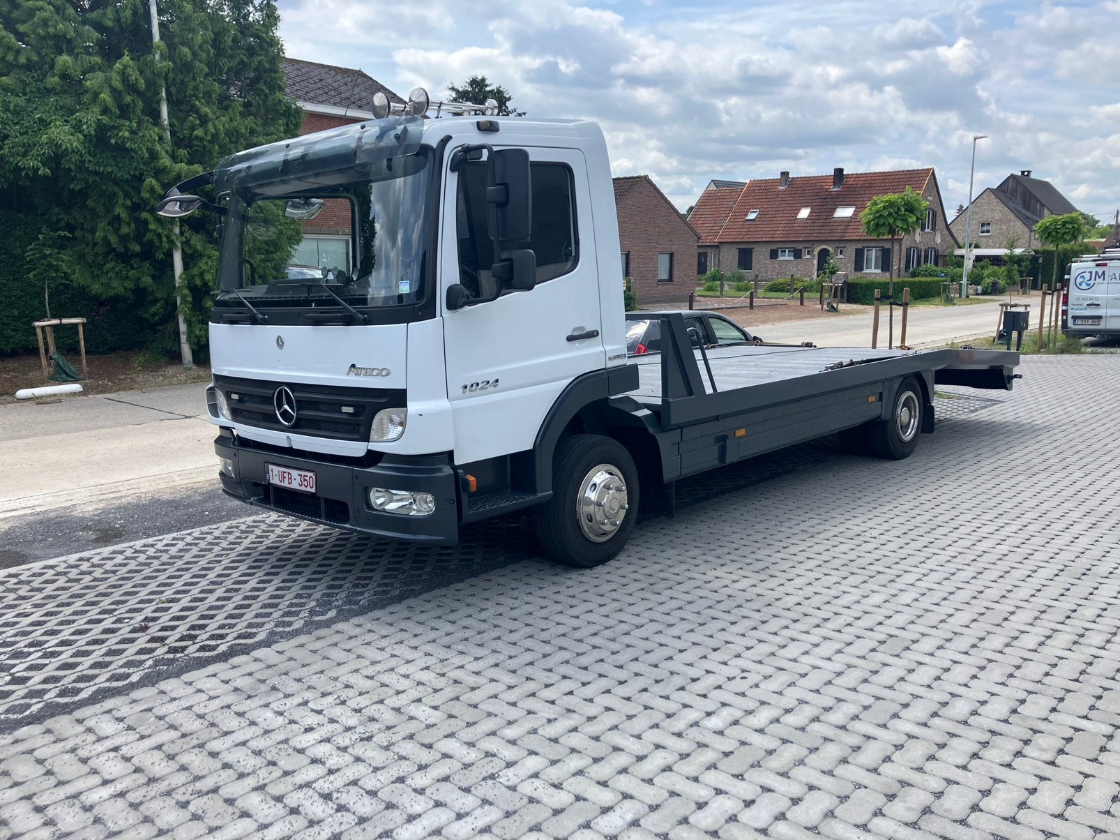 Mercedes atego 1024, Autos, Camions, Achat, Boîte manuelle, Mercedes-Benz, Diesel