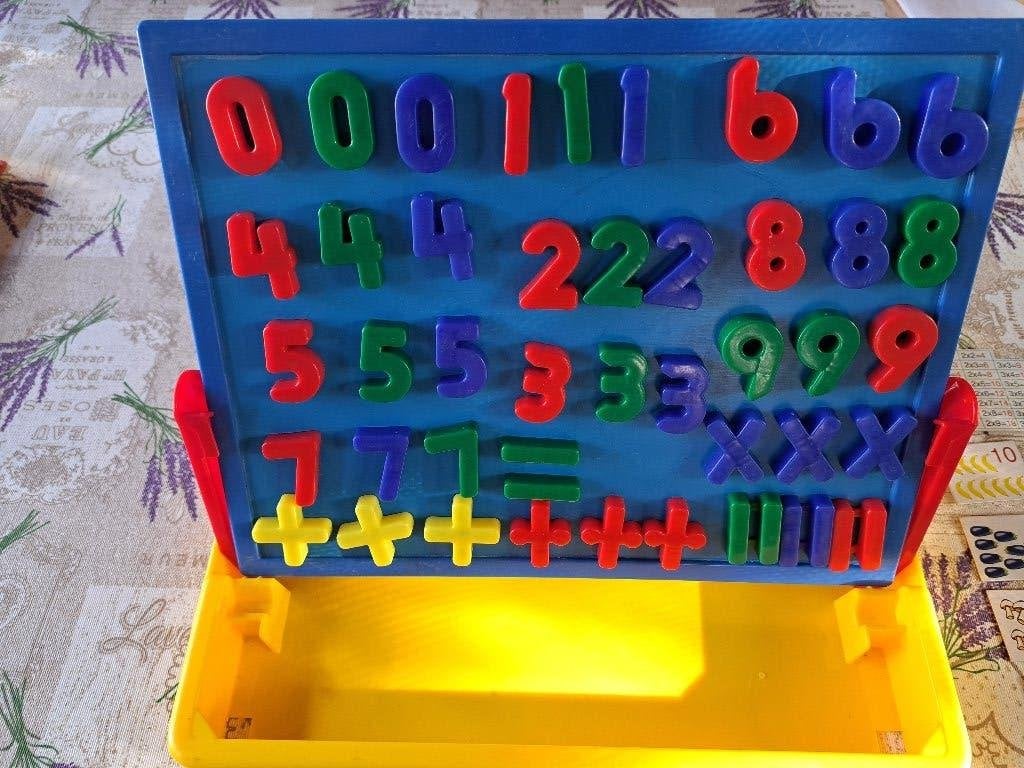 Magneetbord met cijfers, Kinderen en Baby's, Ophalen, Gebruikt, Rekenen