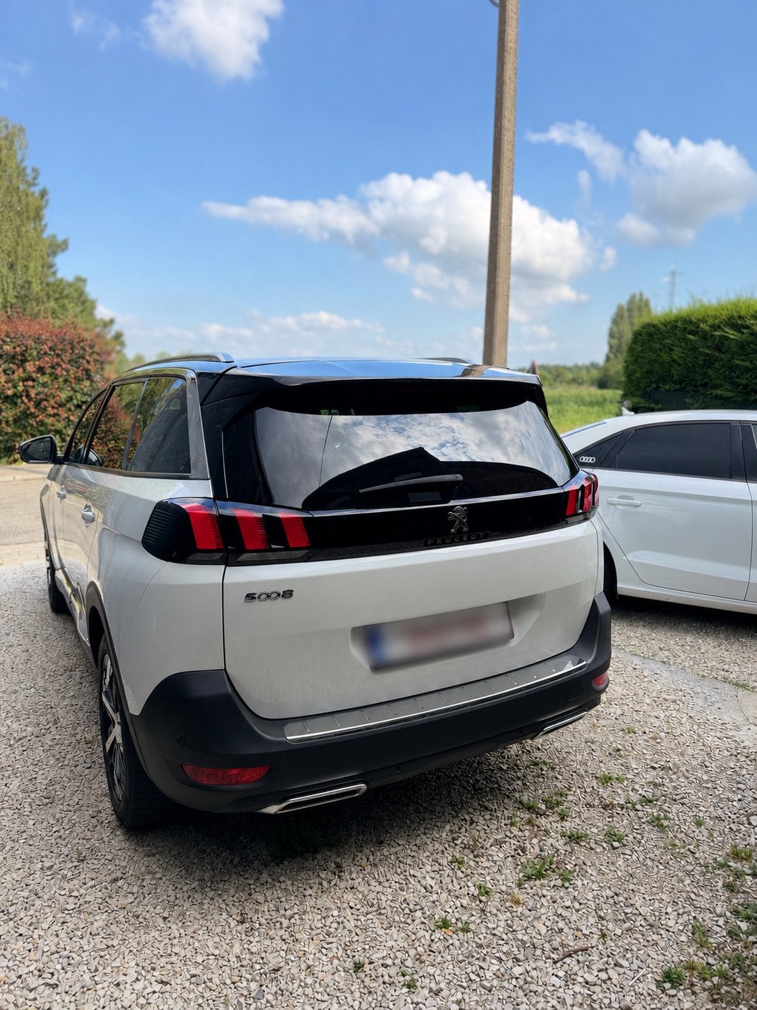 Peugeot 5008 7 place, Auto's, Peugeot, Automaat, Monovolume, Parkeerassistent, Leder en Stof