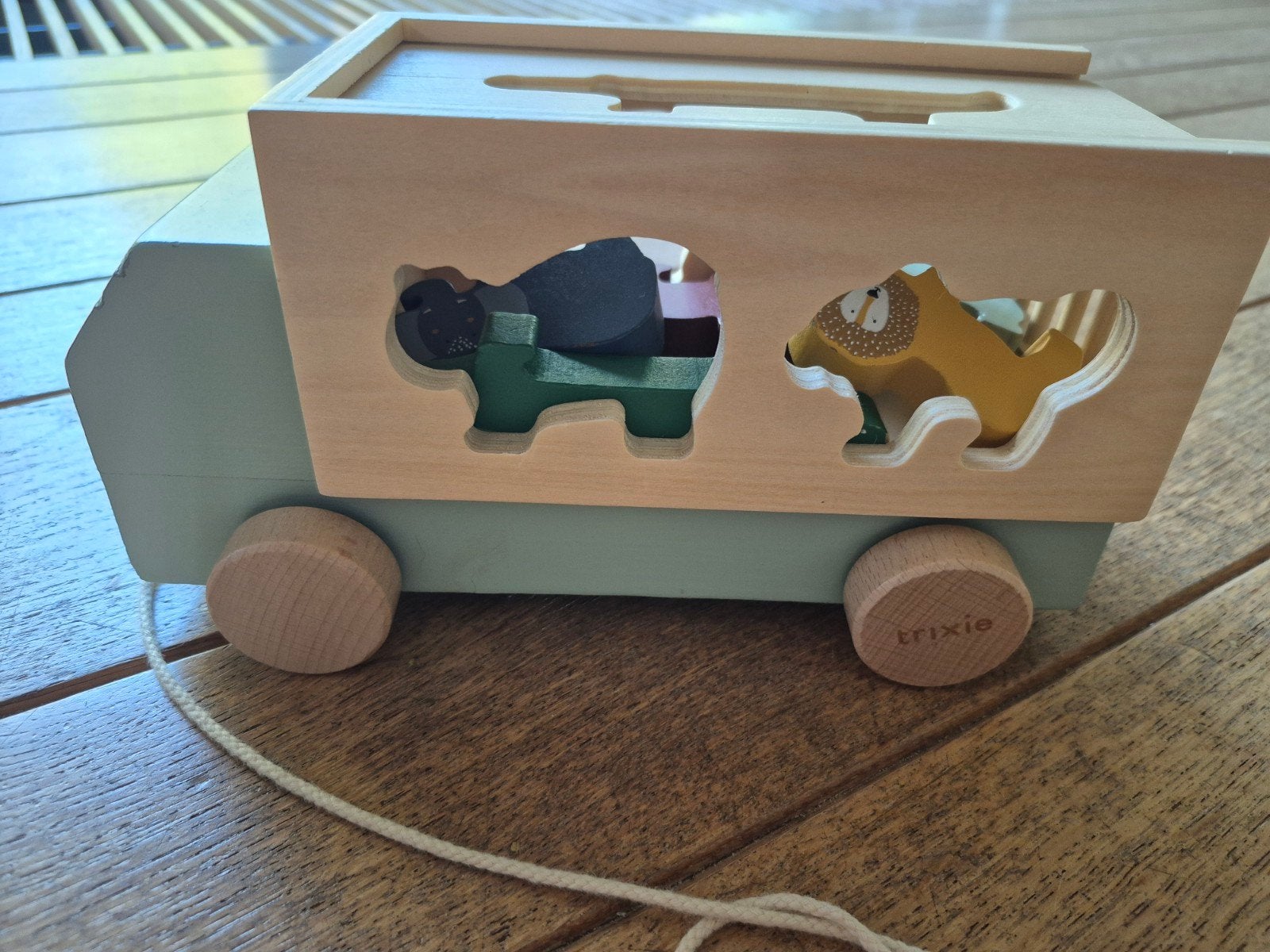 Trixie houten dierentruck, Kinderen en Baby's, Ophalen, Zo goed als nieuw