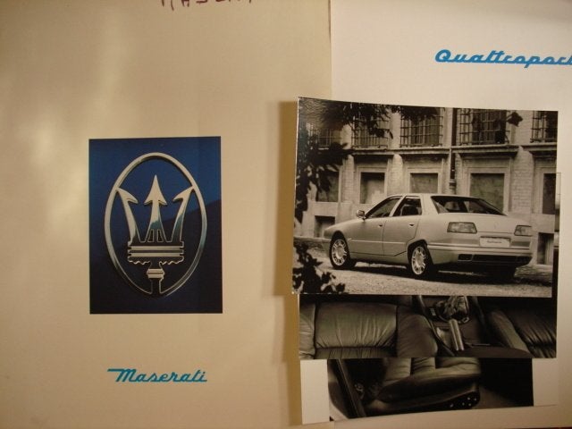 Maserati Quattroporte 1994 Brochure Catalogue Prospekt Press, Boeken, Auto's | Folders en Tijdschriften, Verzenden, Zo goed als nieuw