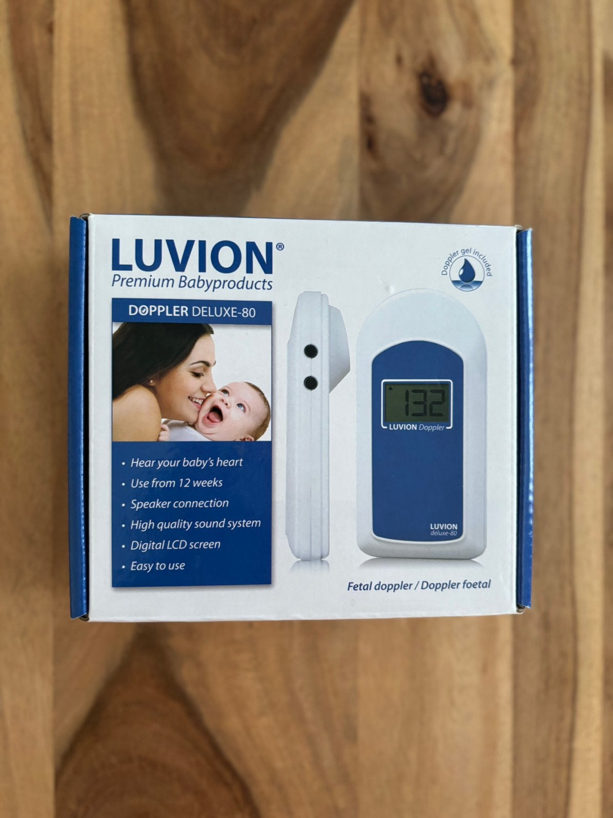 Luvion Doppler Deluxe-80 (Babyluisteraar) Zo goed als nieuw!, Ophalen of Verzenden, Zo goed als nieuw, Digitaal