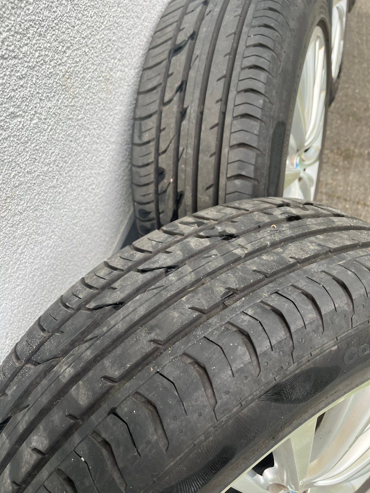 4 Jantes Alu Origine BMW 17´ + Pneus Été Continen 205/55/R17, Autos : Pièces & Accessoires, Pneus et Jantes, Véhicule de tourisme