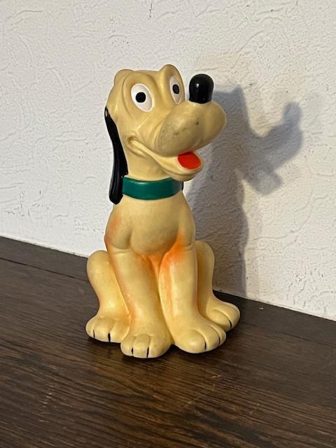 Walt Disney Pluto pieper pop latex, Verzamelen, Ophalen, Goofy of Pluto, Gebruikt