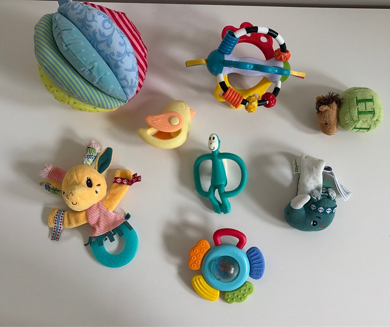 Baby Speelgoedset (8 stuks) –met  o.a. Lilliputiens & HABA, Kinderen en Baby's, Speelgoed | Babyspeelgoed, Ophalen of Verzenden