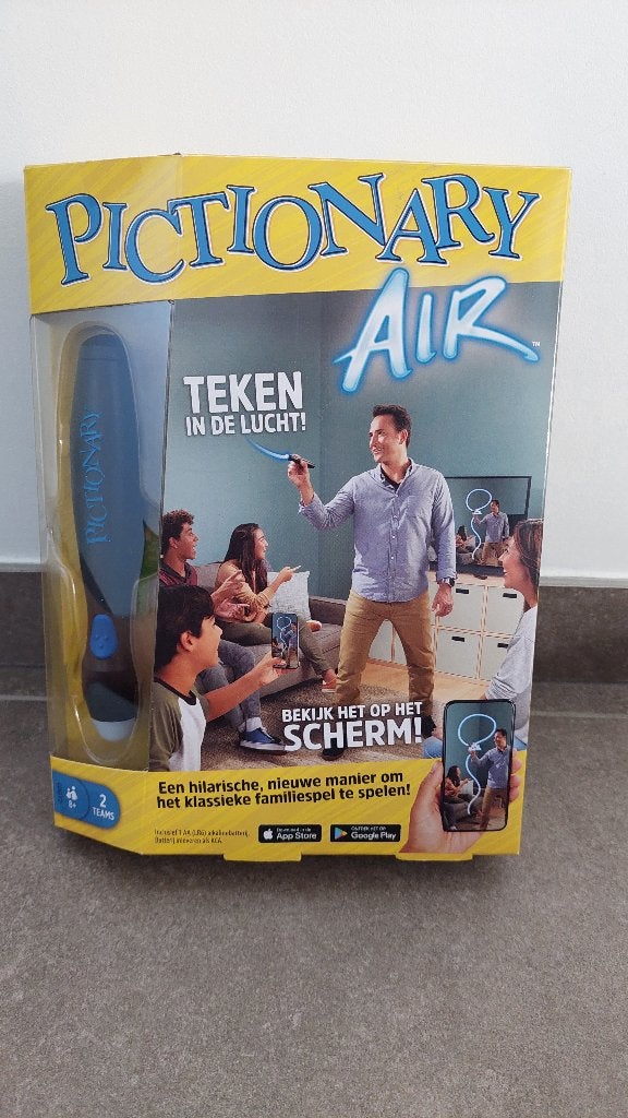 Gezelschapsspel Pictionary Air, Hobby & Loisirs créatifs, Enlèvement, Utilisé, Mattel