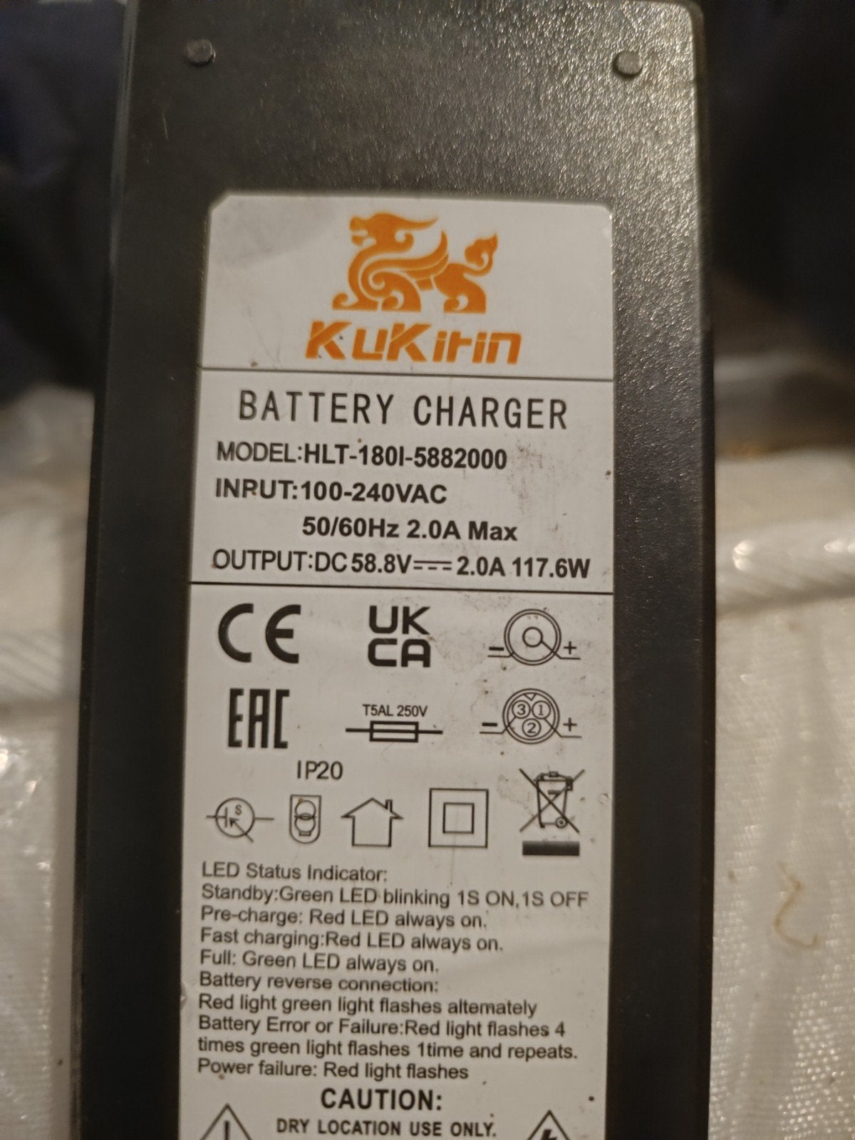 ch chargeur kukirin g2 pro et pro max + jante avant, Enlèvement ou Envoi, Neuf, Step électrique (E-scooter), Kukirin G2 pro