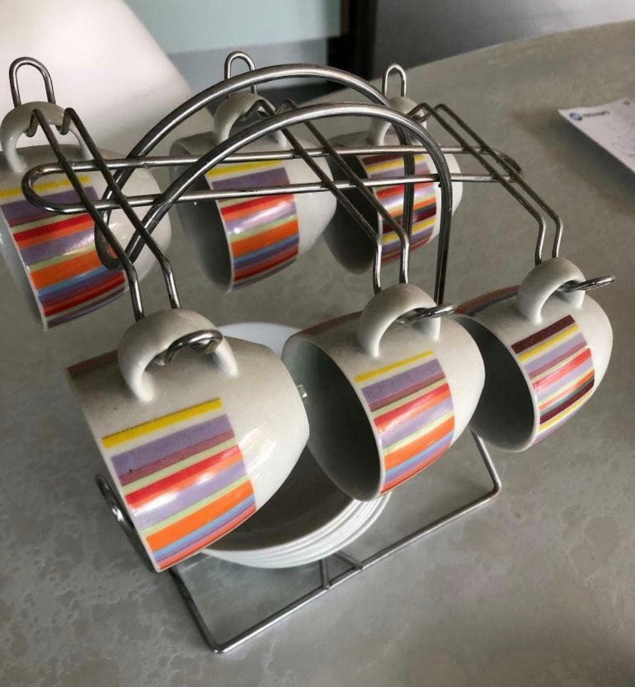 Espresse koffie tassen 6 stuks, Ophalen of Verzenden, Nieuw, Kop(pen) en/of Schotel(s)