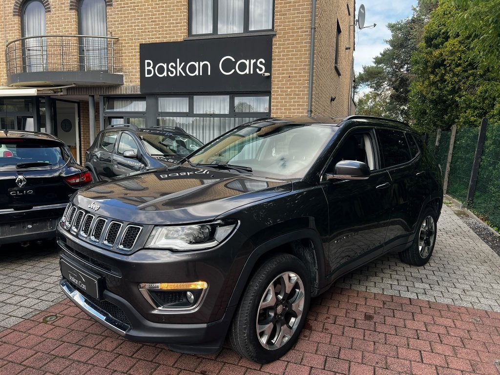 JEEP COMPASS 1.4I 4X4 LIMITED/M2018/94.000KM/12M GARANTIE, Autos, Argent ou Gris, Achat, Euro 6, Entreprise