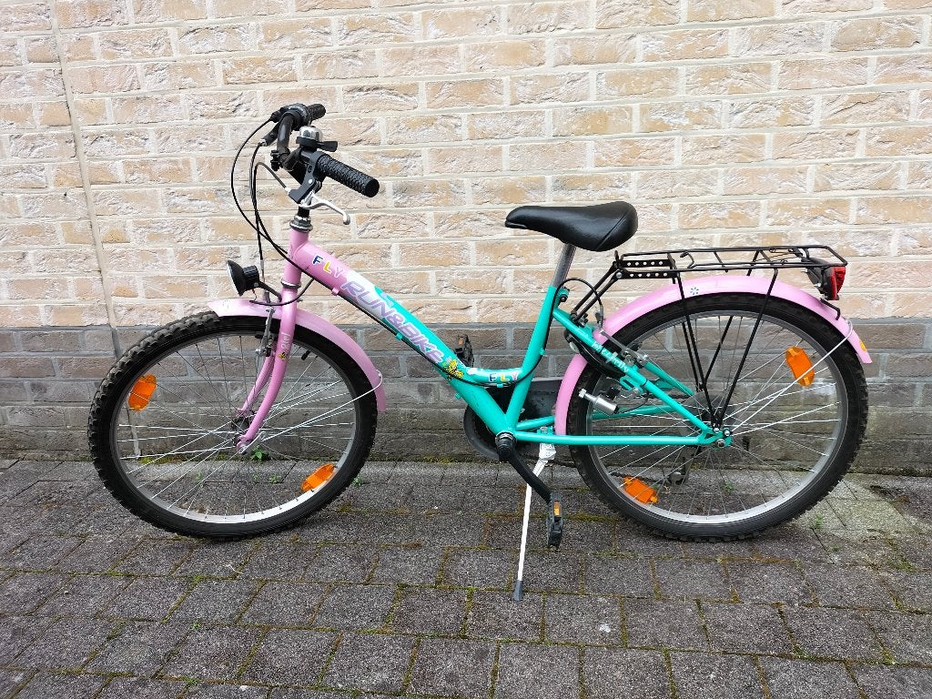 Meisjesfiets, Ophalen, Gebruikt, Run & Bike, Velgrem