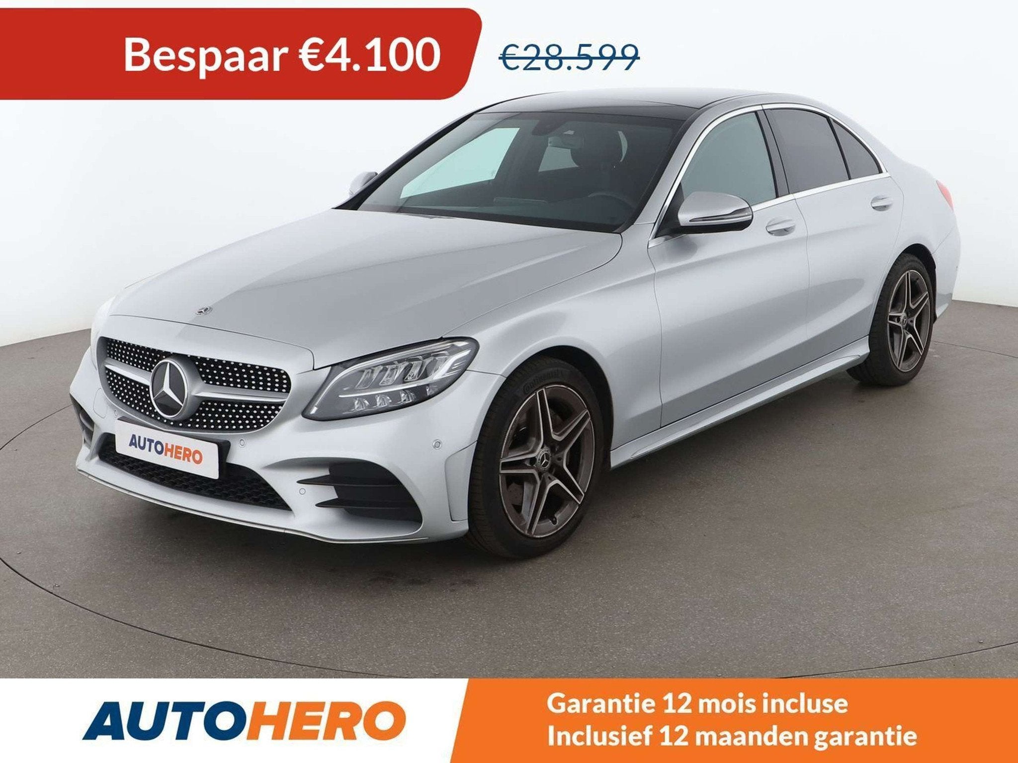 Mercedes-Benz C-Klasse 180 C 180 d AMG Line (bj 2021), Auto's, 4 deurs, Gebruikt, https://public.car-pass.be/vhr/13812302-e659-4e00-9b27-d98c2bf98ab0