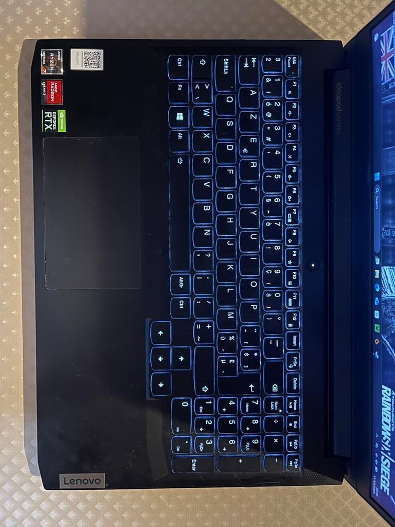 Lenovo IdeaPad Gaming 3 15ACH6 82K200MDMB, Computers en Software, Windows Laptops, Zo goed als nieuw, 15 inch, SSD, 4 Ghz of meer